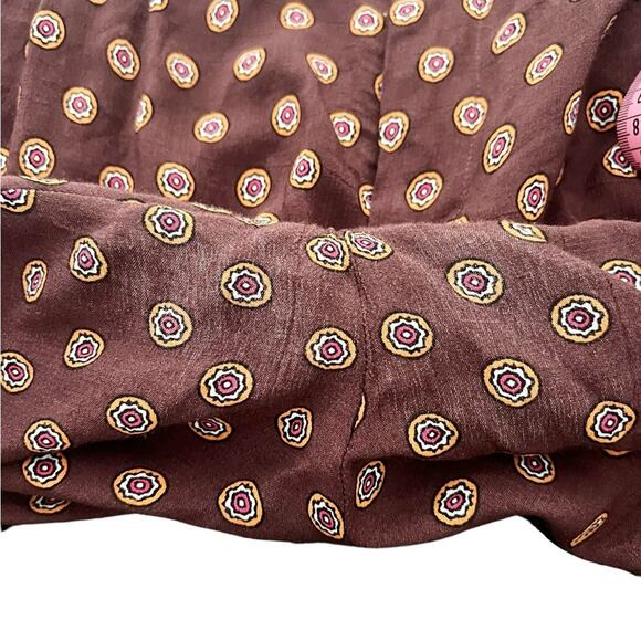Anthropologie Marsden Wide Leg Geo Print Pants Size 14 - Picture 8 of 11